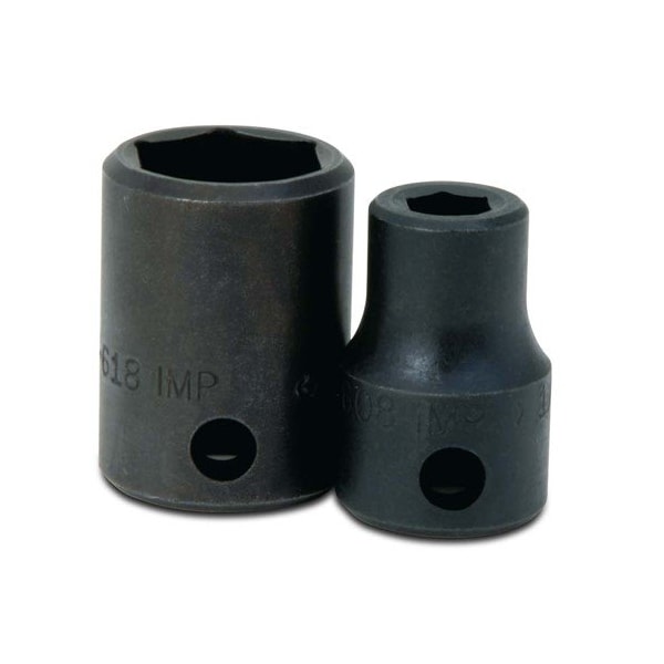 Williams Socket, 1 1/32 Inch OAL, Shallow Impact, 3/8 Inch Size JHW2-612 - main